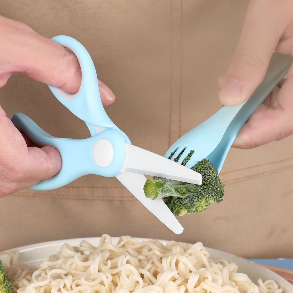 Baby Food Scissors - Leicht zu reinigende Keramik-Babyschere, Kinderschere für