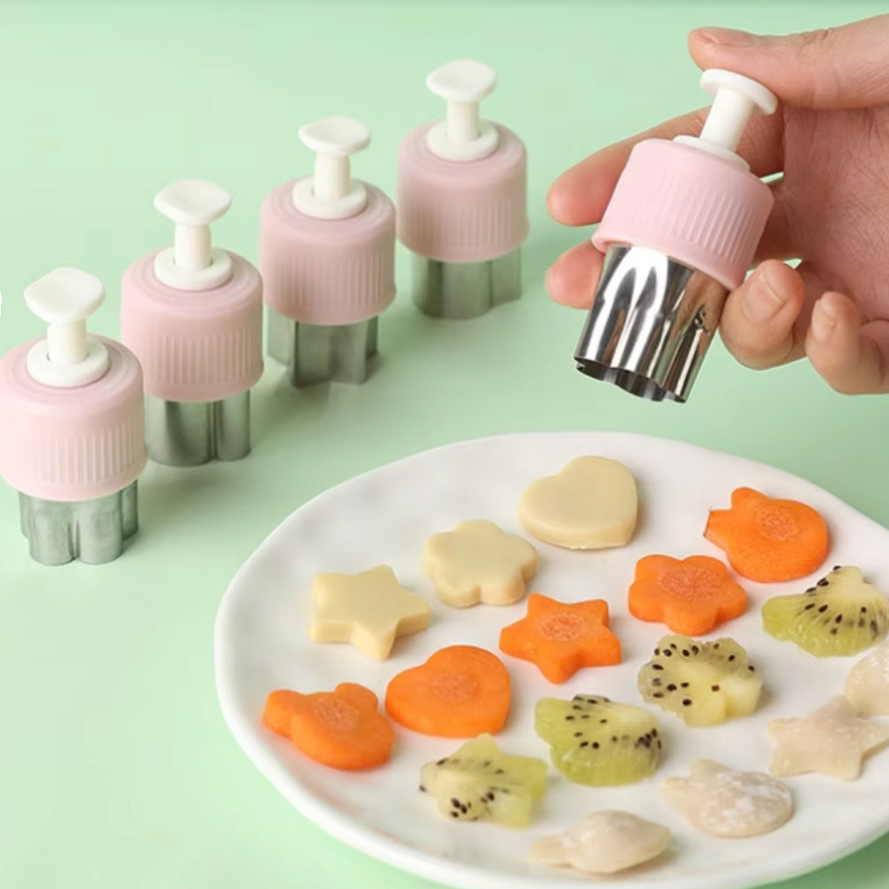 Baby Food Vegetables - Multifunktionale Baby-Nahrungsergänzungs-Prägeform Obst- und Gemüsepresse für