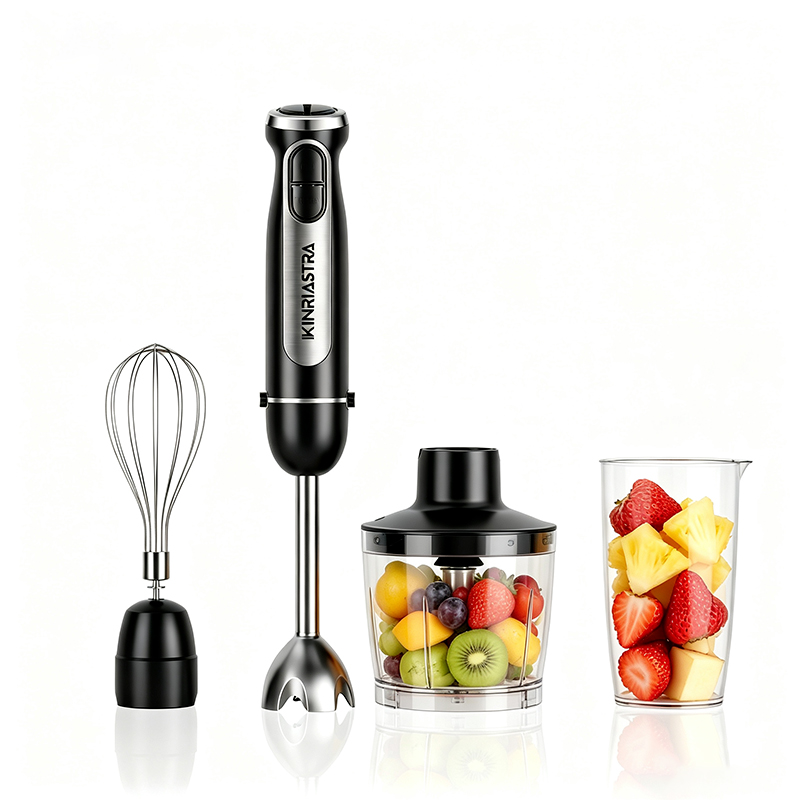 Baby Food Vegetables - 1000W 12-Gang-Handmixer 4-in-1 Multifunktionaler Elektrischer Stabmixer