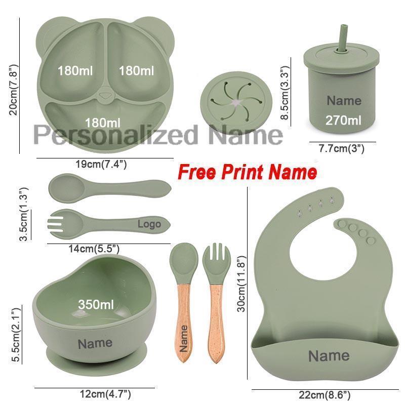 Silikon Sauger Schüssel Teller – Baby Food Menu Bewertung und Preis