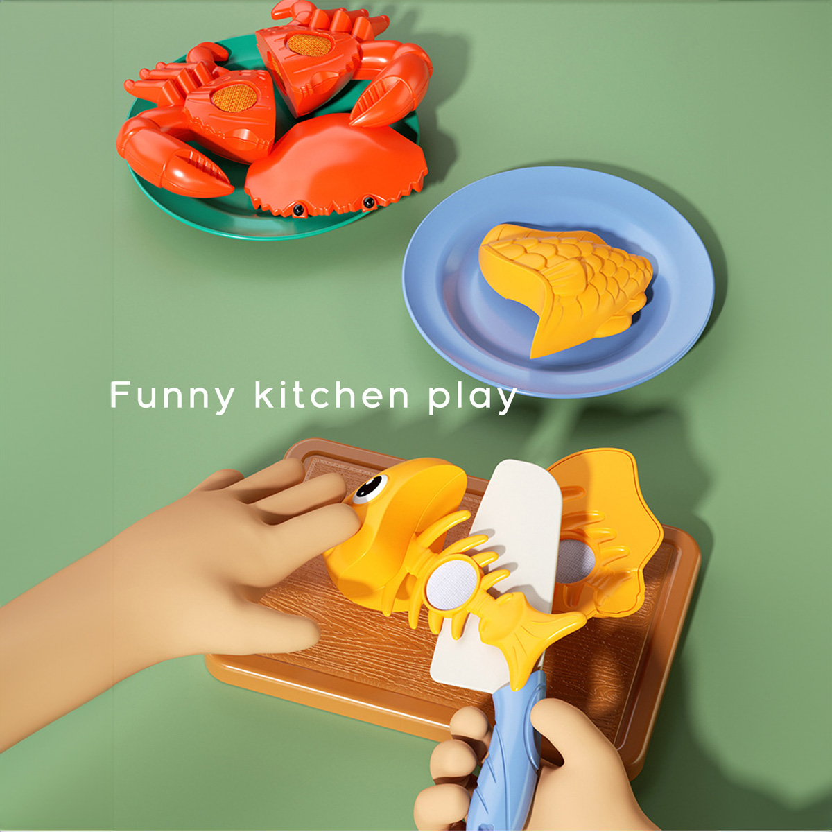 Schneidendes Spiellebensmittel – Baby Food Vegetables Bewertung und Preis