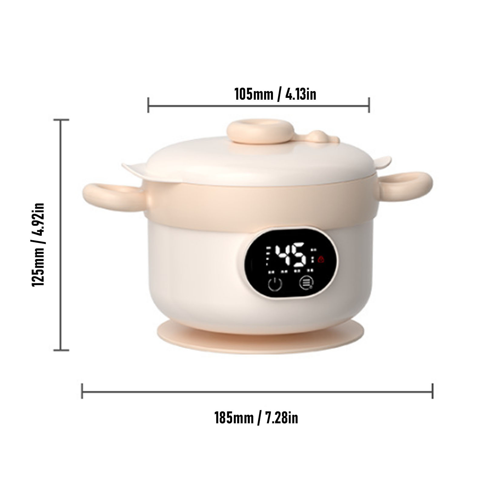 Elektrische Warmhalteschüssel, – Baby Food Warmer Bewertung und Preis
